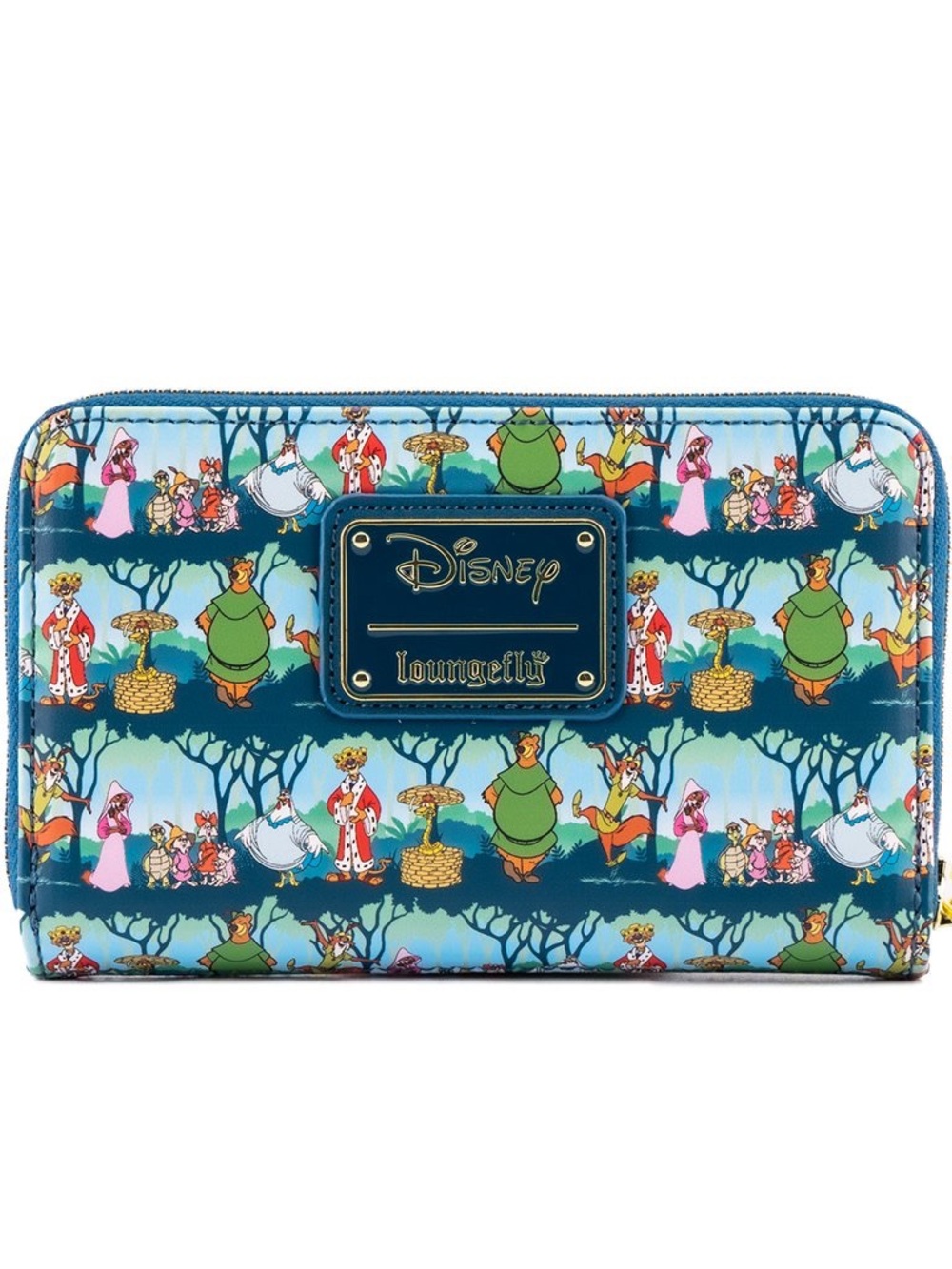 Loungefly Disney Robin Hood Sherwood Forest Zip Around Wallet